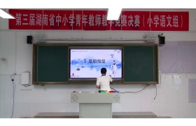 第三届湖南省青年教师教学技能决赛